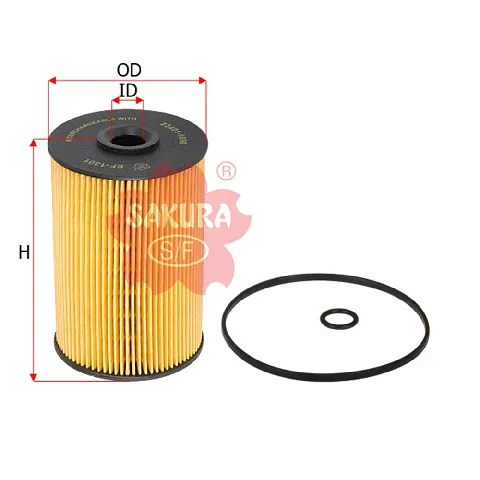 Sakura Filter EF-1301 lõi lọc dầu động cơ