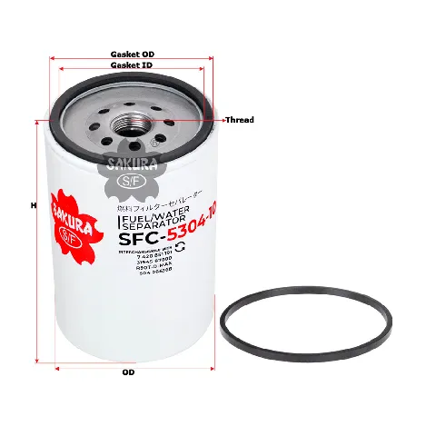 Sakura Filter SFC-5304-10 lọc tách nước động cơ