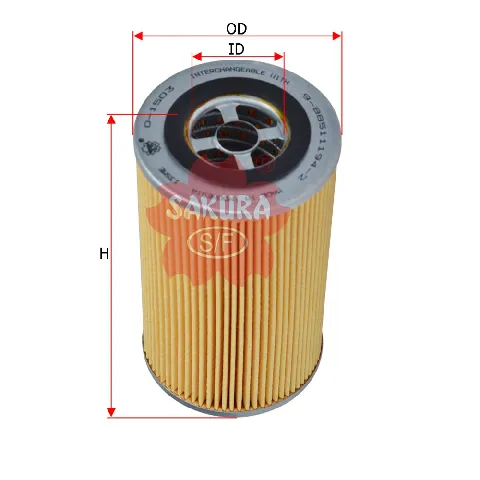 Sakura Filter O-1503 lõi lọc nhớt động cơ